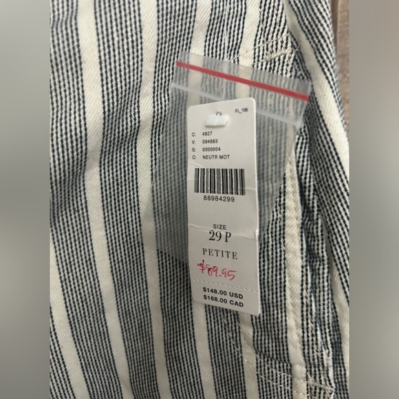 NWT Pilcro Foxglove Mid-Rise Flare / Wide Leg Pants, 29P - Picture 6 of 12